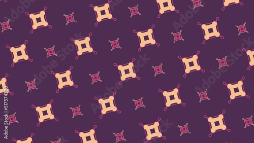 Loop pattern shape animation background