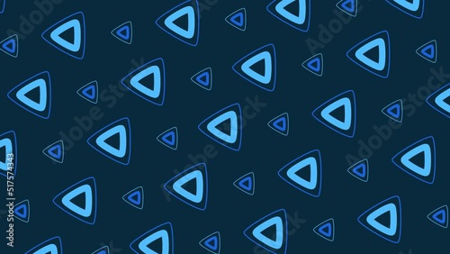 Loop pattern shape animation background