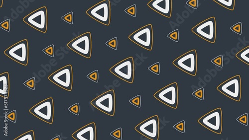 Loop pattern shape animation background