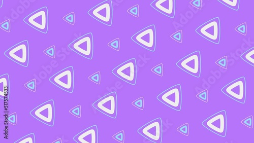 Loop pattern shape animation background