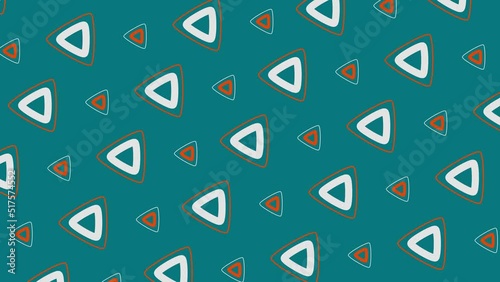Loop pattern shape animation background