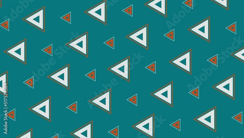 Loop pattern shape animation background