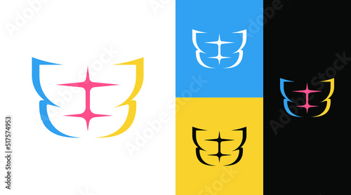 Abs Six Pack Body Building Fitness Logo Design