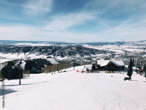 Perfect ski day 