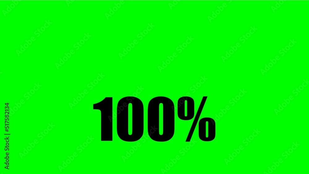 100 percent icon jumping isolated in white and green background. motion graphic. 100% off discount with animation 100 percent icon jumping isolated in white and green background. motion graphic. 100% off discount with animation