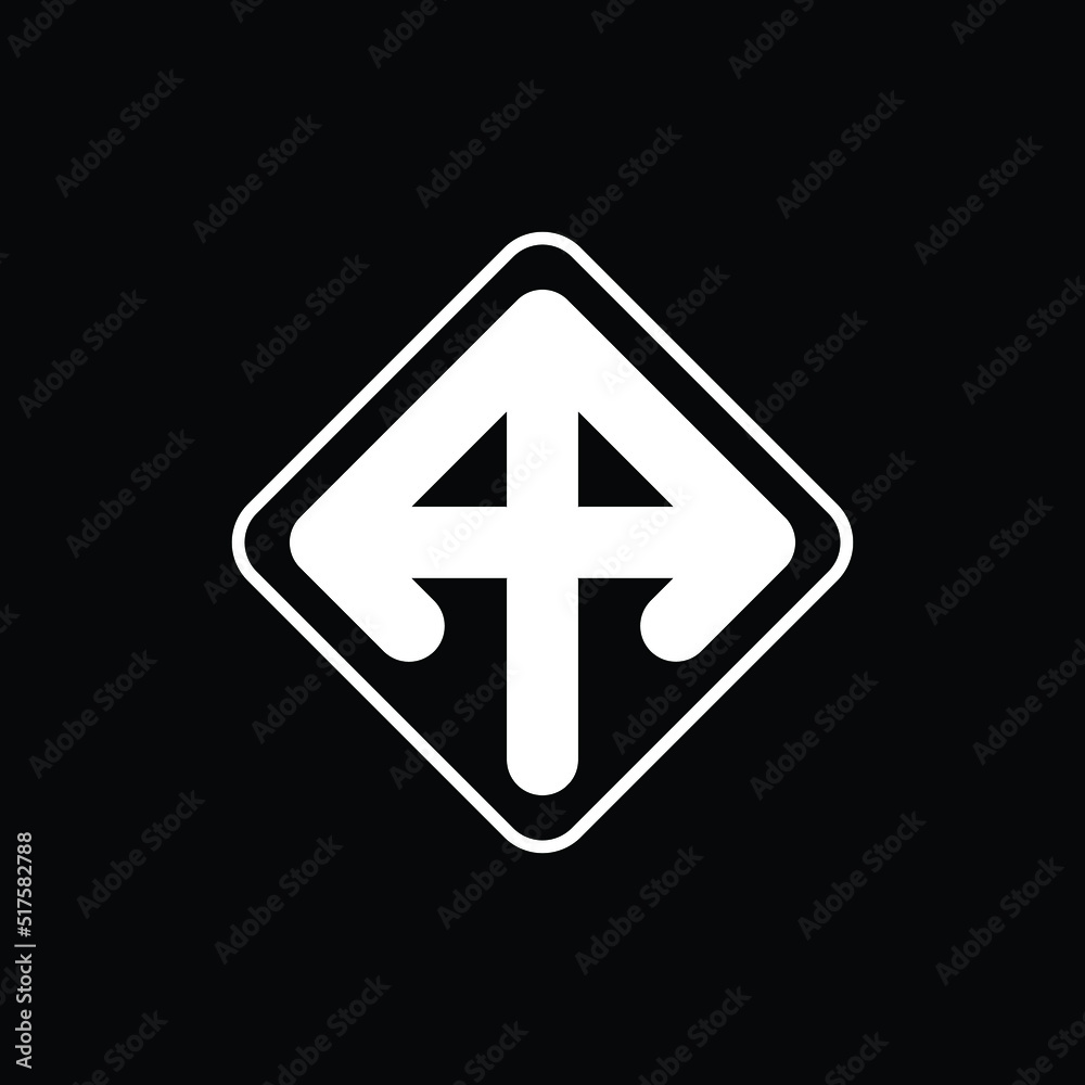 initial letter AA, white logo on black background initial letter AA, white logo on black background