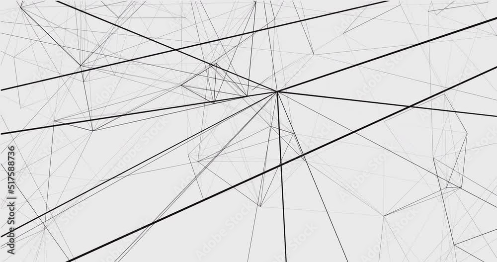 Abstract Loop plexus geometrical background on white. Connection, web marketing and architectural concept. For Medical, Science, Technology and design blogs. 4K loop. Abstract Loop plexus geometrical background on white. Connection, web marketing and architectural concept. For Medical, Science, Technology and design blogs. 4K loop.
