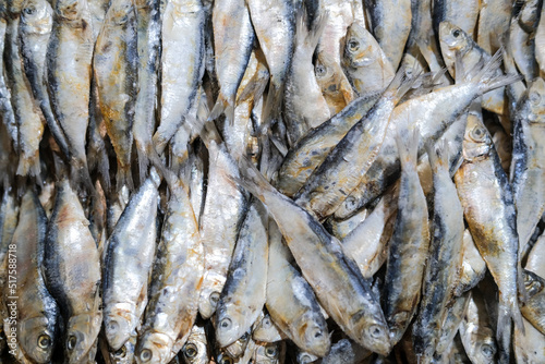Salted Fish (Ikan Asin) is a popular food in Indonesia. Salted fish can be purchased at the nearest stall or market.