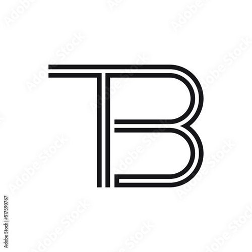 t b logo