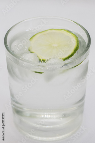 cocktail gin and tonic in a glass