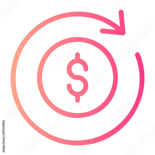 cashback gradient icon
