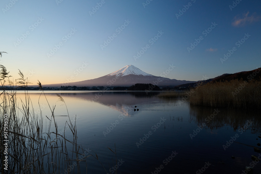 Mt.Fuji and Lake Kawaguchi
