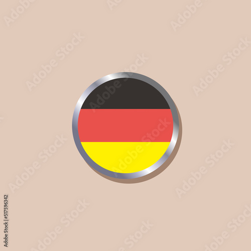 Illustration of Germany flag Template Free Download Illustration of Germany flag Template - GFXLoad
