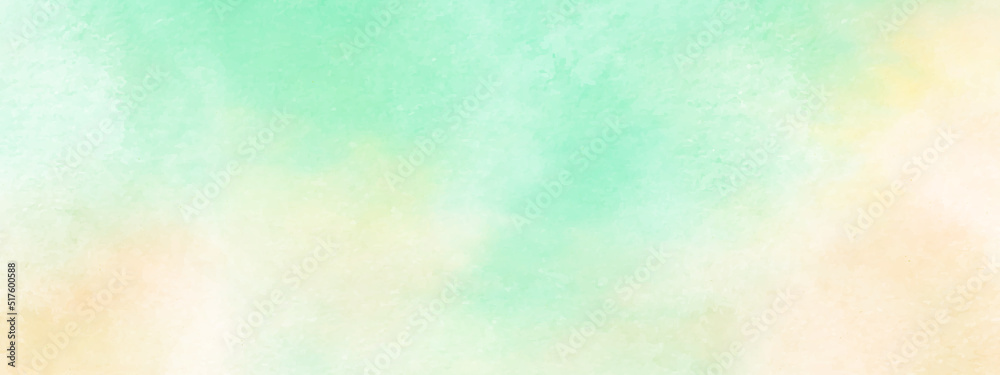 Abstract watercolor background with light green and yellow colors, multicolor mixed colorful background with colorful smoke for any design and decoration.