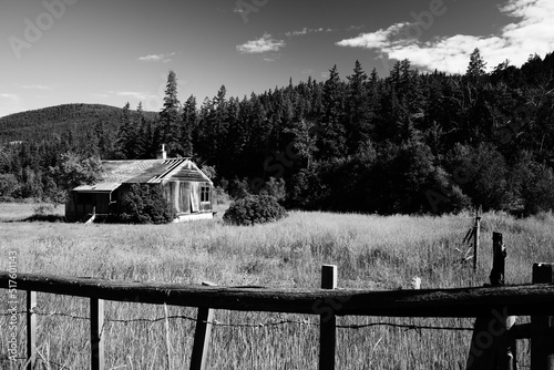 Abandoned Farm in British Columbia, Canada photo