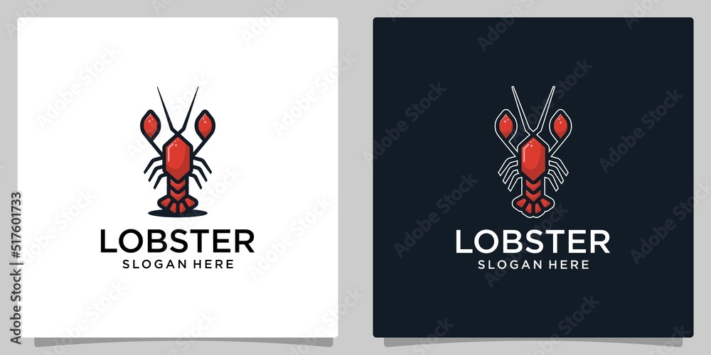 Obraz premium LOBSTER LOGO DESIGN