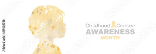 Childhood Cancer Awareness Month banner.