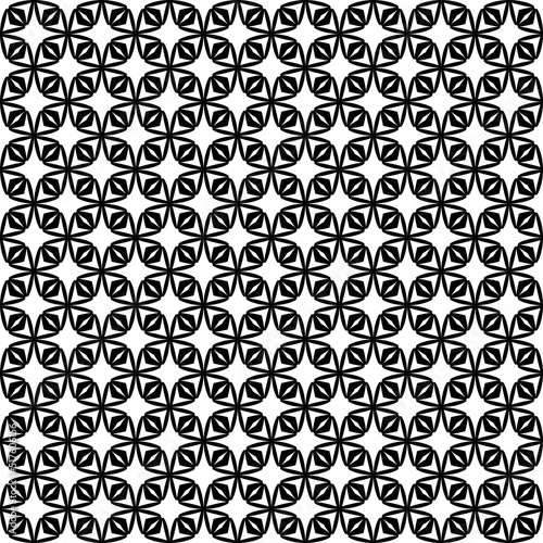 Abstract Black White Seamless pattern. Modern stylish texture with Bold stripes. Geometric abstract background.Cute abstract geometric shape pattern design in black and white. Repeat seamless.