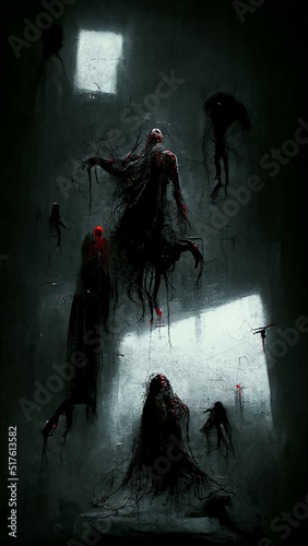 void of insanity horror dark theme concept art
