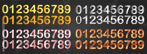 NUMBER GRADIENT COLLECTION