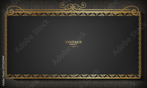 LUXURY VINTAGE BOARD FRAME