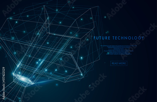 Abstract technology background