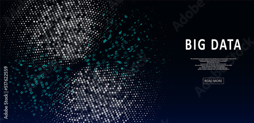 Abstract big data visualization