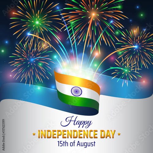10542_India_Independence_Flag_Firework