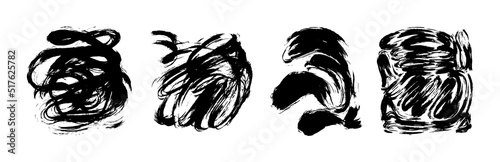 Vector set of hand drawn minimalistic elements , illustration. Creative abstract artwork with antique head . Template for card, poster, banner, print for t-shirt, brochure.