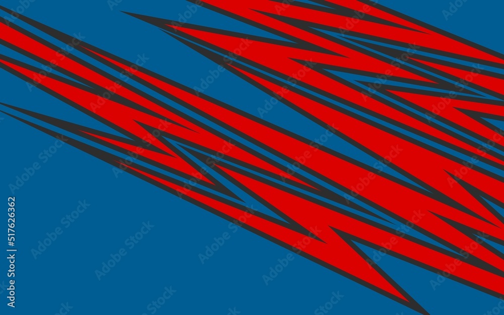 Fototapeta premium Abstract background with sharp and arrow pattern and with some copy space area