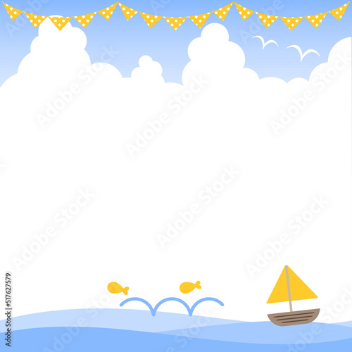 海　背景
