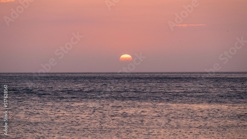 sunset at the beach