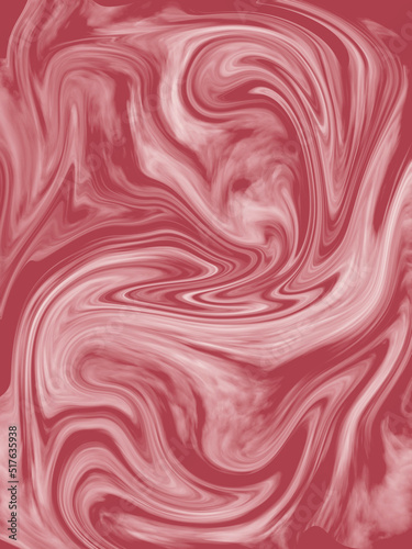 Colorful abstract background. Dynamic waves. Light red and white. 