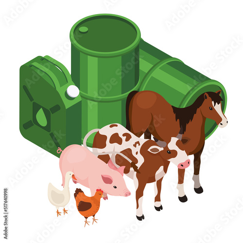 Bio Fuel Animals Composition