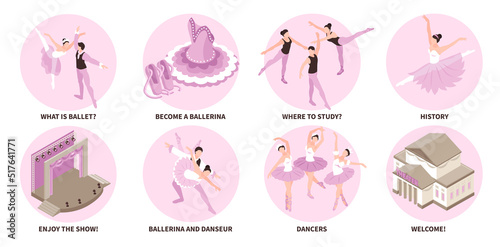 Isometric Ballet Compositions Set