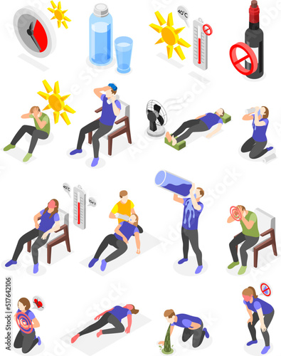 Heat Stroke Isometric Collection