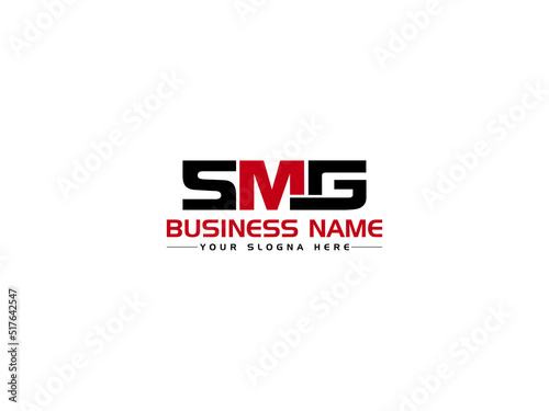 Premium SMG Logo Letter, Creative SM s m g Logo Icon Vector With Colorful Three Letter Image Design For All Kind Of Use photo