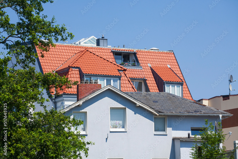 Wohngebäude, Cuxhaven, Niedersachsen, Deutschland
