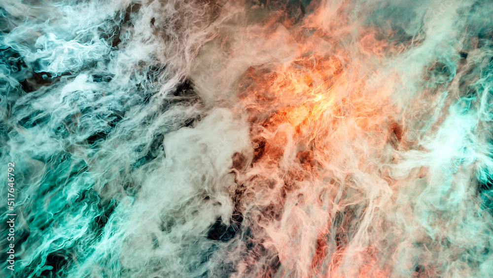 Naklejka premium Nebula Background
