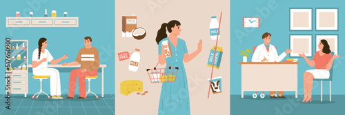 Food Allergy Design Concept Set