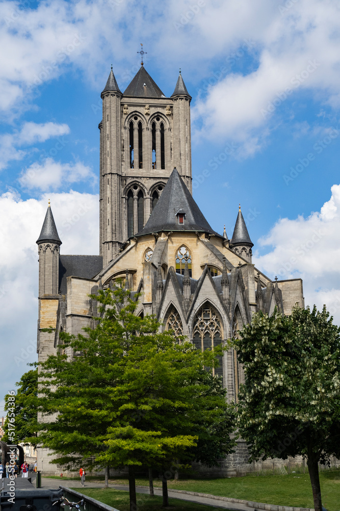 Fototapeta premium Paseando por las calles de Gante (Bélgica)
