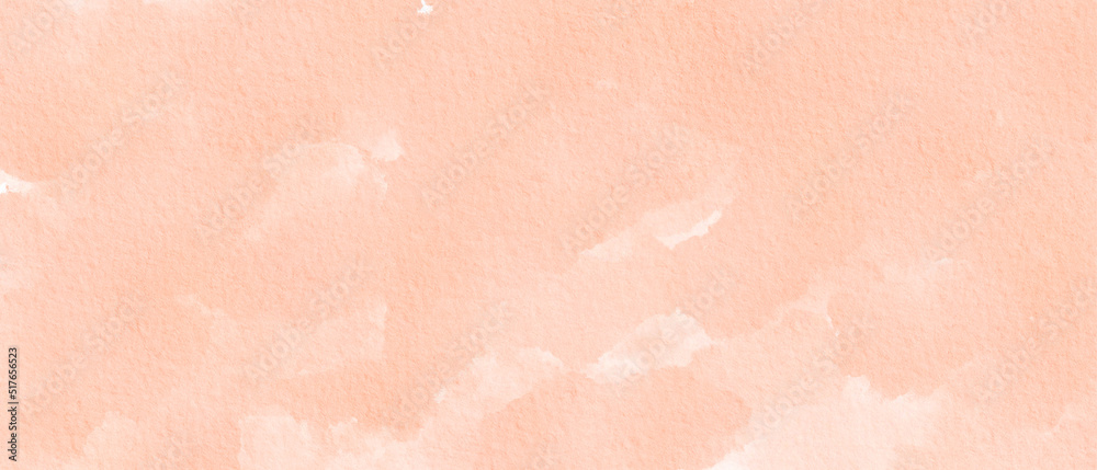 Pink Pastel Watercolor Paint Stain Rectangle Background