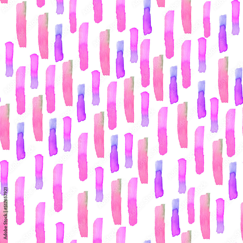 Abstract watercolor seamless pattern. Hand drawn streaks of colorful paint endless background. Beautiful color combination for fabric and wrapping paper. Boho style ornament. Abstract watercolor seamless pattern. Hand drawn streaks of colorful paint endless background. Beautiful color combination for fabric and wrapping paper. Boho style ornament.