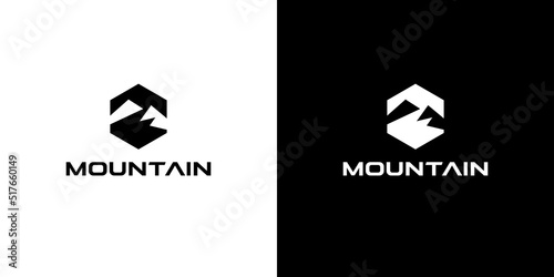 Modern and professional mountain logo design 2