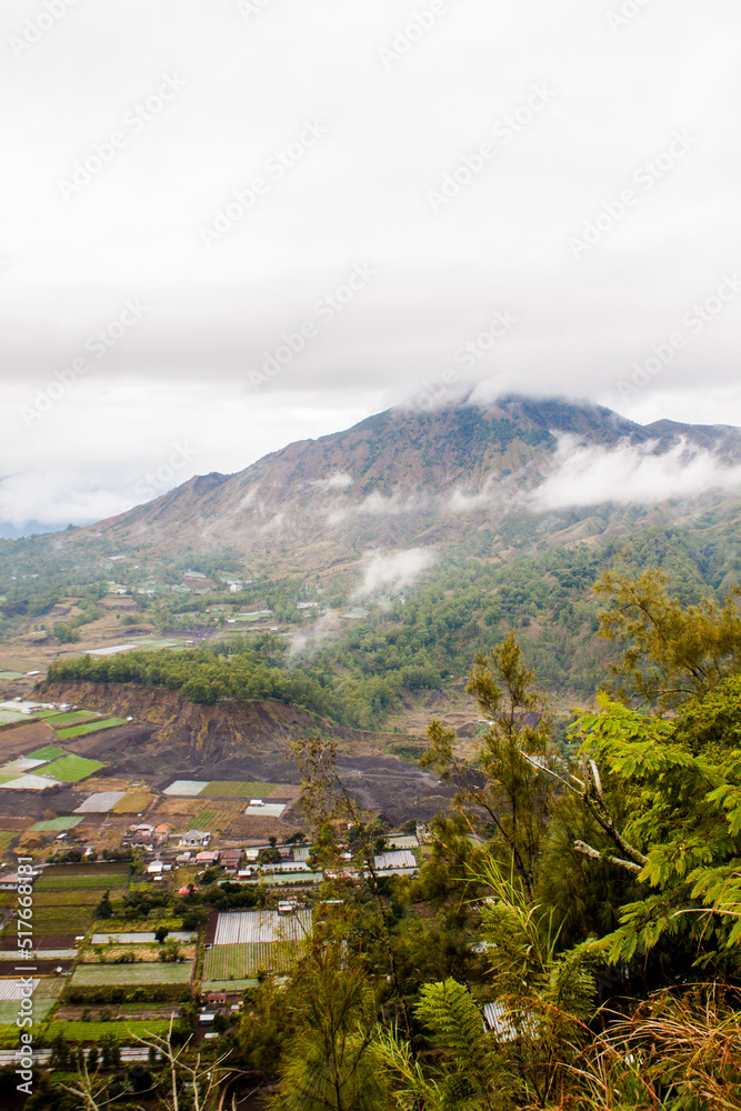 View of Batur mountain