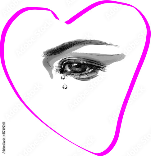 Heart full of sorrow