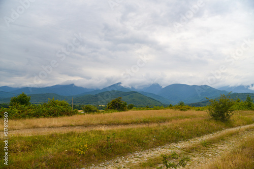 landscape in the mountains