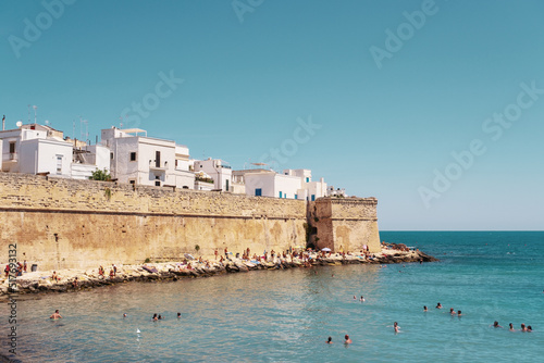 Fototapeta Naklejka Na Ścianę i Meble -  Scenic sight in Monopoli, Bari Province, Puglia (Apulia), southern Italy.
