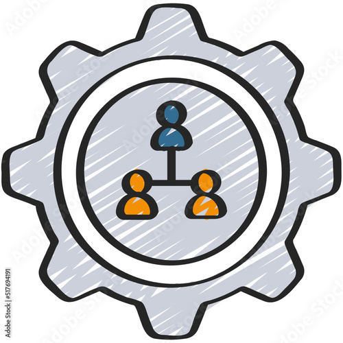 Hierarchy Management Icon