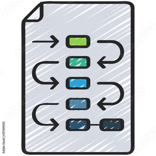 Process Document Icon
